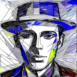 NFT, HD, art style by Vivian Maier. intricate Picasso watercolor by Joshy Sly rework