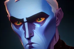 Portrait of Thrawn by Jake Bartok