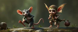 rat gremlin elf pixie runner