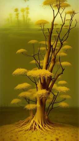 The life of plants is now hidden In these yellow flowers and strange stumps of branches, How dare you let this beauty forest,Your precious soul, Go, so that she would wander the world, Bruegel painting style