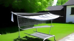 big laundry drying rack outdoor