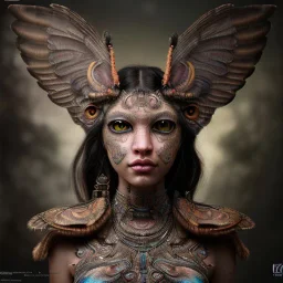 Insanely detailed photograph of an elaborate beautiful hawk goddess intricate glowing skin eyes intricate hawk lashes fur dress hyperdetailed painting by Anna Dittmann Huang Guangjian and Dan Witz CGSociety ZBrush Central steampunk album cover art 4K 64 megapixels 8K resolution HDR Greek shiny space colours jewelry celestial hair eyes light"