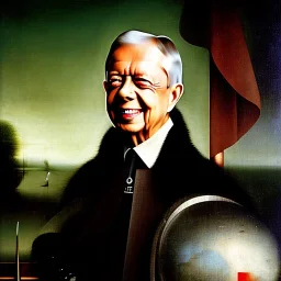  portrait of jimmy carter by hieronymous bosch