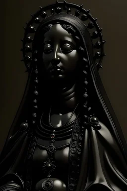 black version of the virgin Mary