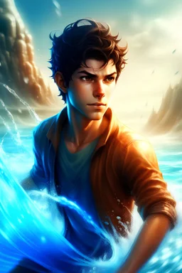 Percy Jackson with water powers