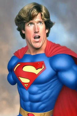 tucker carlson as superman