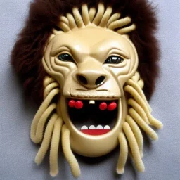 Old photo grandma, lion, zip mouth toy, h r giger, alien child, scared