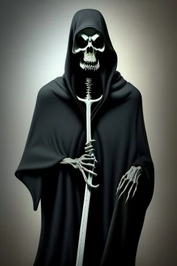 The most frightening and realistic representation of the grim reaper.