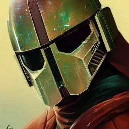 portrait of a woman by greg rutkowski, carrie fisher as a young mandalorian bounty hunter from star wars expanded universe, highly detailed portrait, digital painting, artstation, concept art, smooth, sharp foccus ilustration, artstation hq