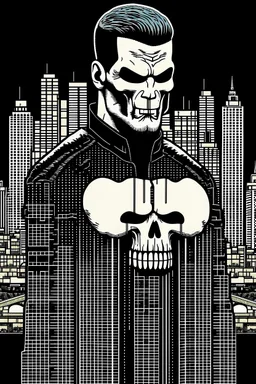 punisher sku;; CITY exchange the style of Hiroshi Nagai