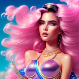 sexy, beautiful, young woman, detailed gorgeous face, vaporwave aesthetic, synthwave, colorful, psychedelic, artstation, concept art, smooth, extremely sharp detail, finely tuned detail, ultra high definition, 8 k, unreal engine 5, ultra sharp focus, illustration, art by artgerm mary dimova, jim lee, greg rutkowski and alphonse mucha