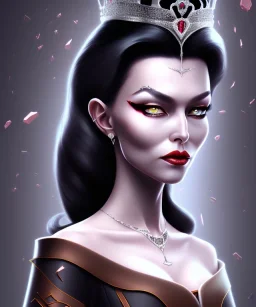 evil queen black hair full image