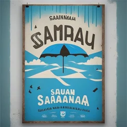 uruguayan uruguay salami poster, uruguay flag everywere, salami rain