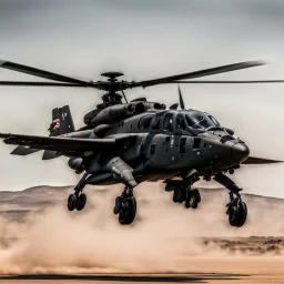 Blackhawk, Apache, and Cobra combined into a single unit