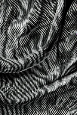 Cotton texture, black and white, tilable, flat