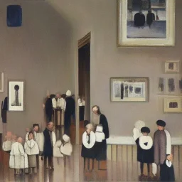 art gallery by lowry