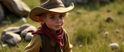 Smeagol as a cowboy