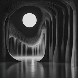 fluid minimalism darkness