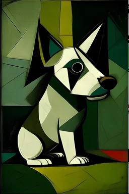 Dog picture from Picasso