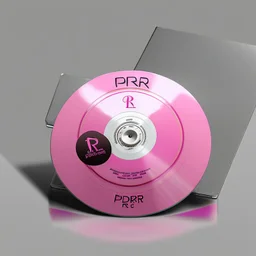 Pink CD-R design