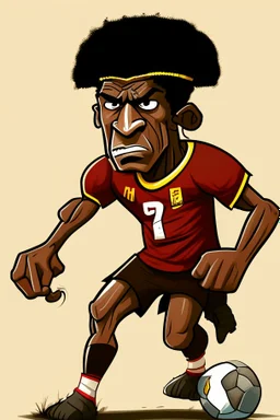 Pervis Estupinan Footballer cartoon 2d