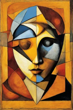 Karmic Echo; Analytic Cubism; Georges Braque; neo-surrealistic optical art
