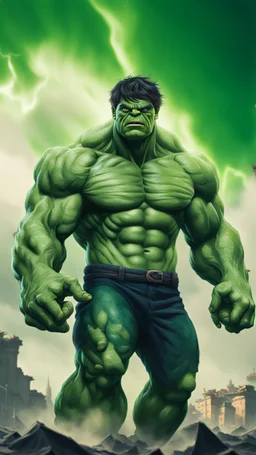 Hulk made in Turkey surreal 8K image