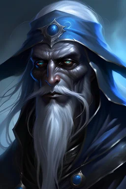 (masterpiece), best quality, expressive eyes, perfect face, fantasy drow wizard