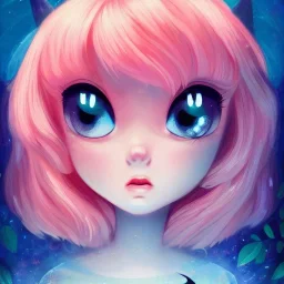 pixar art style of a super sweet and mega cute epic fairy, majestic, ominous, art background, intricate, masterpiece, expert, insanely detailed, 4k resolution, retroanime style, cute big circular reflective eyes, cinematic smooth, intricate detail , soft smooth lighting, vivid deep colors, painted Rena