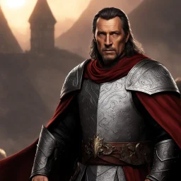 Last of the Dragon-Blooded kings, Uther rose as a Romano-British warlord during the age of collapse. He bore the standard of the red dragon—symbol of fire, war, and conquest—and ruled with iron will and brutal charisma. Desperate to secure his legacy, he bargained with Merlin for power, deceived Igraine, and sired a son in secret: Arthur. Though mighty in battle, Uther’s pride and ambition fractured the realm, leaving behind both a throne and a curse.