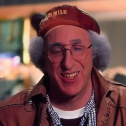 Funkadelic Larry David can't believe he ate the whole thing