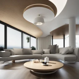 Modern “small” circular coffee table design