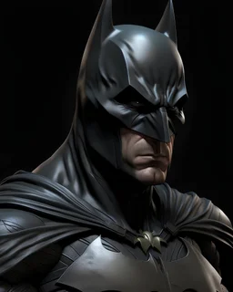 Batman no cape realistic
