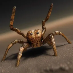 Cosmic spider, realistic