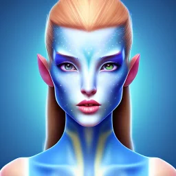 Wearing make up avatar in pandora