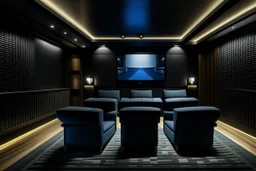 a dedicated home cinema room