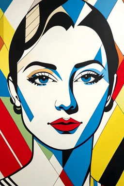 Make your own Farah Atassi's artwork.