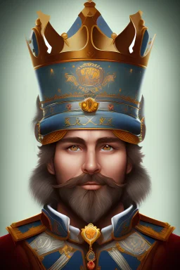 Gamerlogo with crown including name "King Kensh"