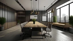 Meeting Area Interior in Design - 3D Visualization