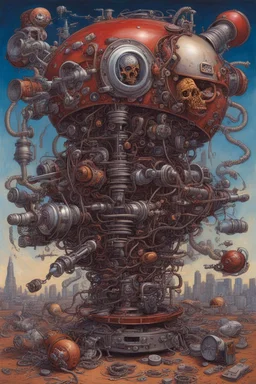 Systematic Death machine by Robert Williams