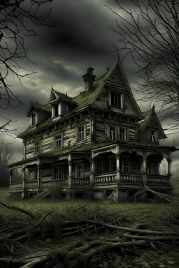 creepy house
