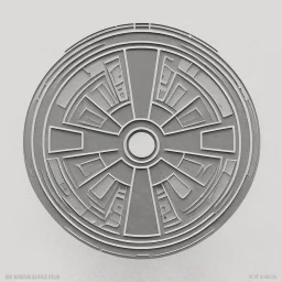 embossed Star Wars Logo