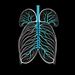 Lungs, Logo, 4k, high resolution