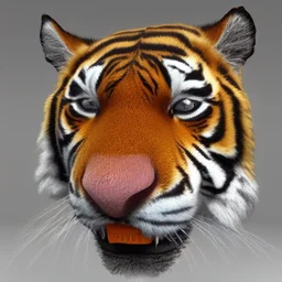 tiger in 3d]