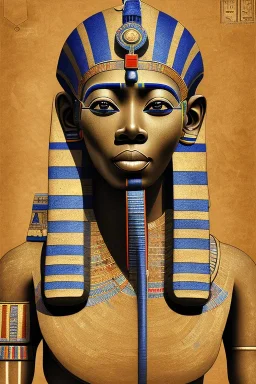 african portrait, ancient egypt, zulu, scaffolding, high detail