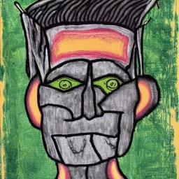 Frankenstein by outsider artist