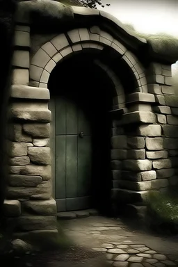 A stone door blocking the way was slowly pushed open, and an old man and a young man stepped into this mysterious time and space.