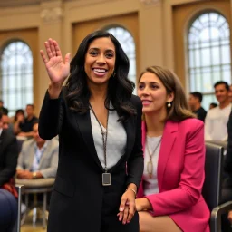 AOC goes on AOL to say things are A-OK.