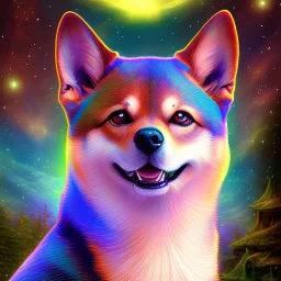 pleiadian shiba inu ultraviolet