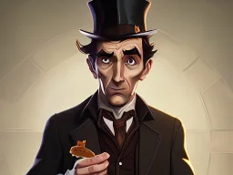  Sherlock holmes eating a taco